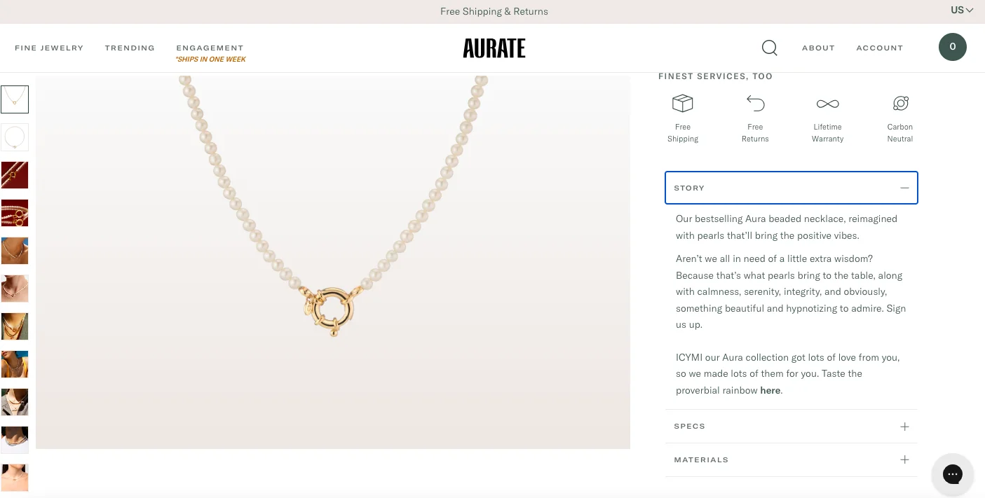 Product Description Examples (& Ideas) for Online Jewelry Stores